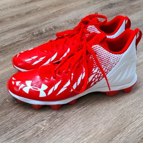 red ua spotlight cleats